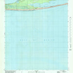United States Geological Survey Pine Beach, AL (1980, 24000-Scale) digital map