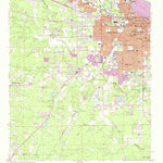 United States Geological Survey Pine Bluff, AR (1962, 24000-Scale) digital map