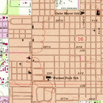 United States Geological Survey Pine Bluff, AR (1962, 24000-Scale) digital map