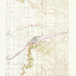 United States Geological Survey Pine Bluffs, WY-NE (1992, 24000-Scale) digital map