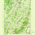 United States Geological Survey Pine Bush, NY (1943, 31680-Scale) digital map