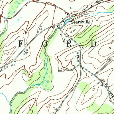 United States Geological Survey Pine Bush, NY (1956, 24000-Scale) digital map