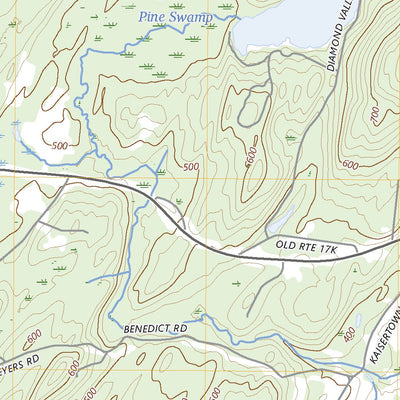 United States Geological Survey Pine Bush, NY (2023, 24000-Scale) digital map