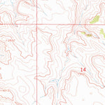 United States Geological Survey Pine Butte School, MT (1967, 24000-Scale) digital map