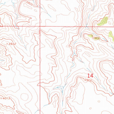 United States Geological Survey Pine Butte School, MT (1967, 24000-Scale) digital map