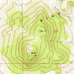 United States Geological Survey Pine Buttes, NM (1971, 24000-Scale) digital map