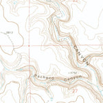 United States Geological Survey Pine Canyon, CO (1972, 24000-Scale) digital map