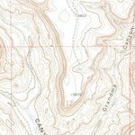 United States Geological Survey Pine Canyon, CO (1972, 24000-Scale) digital map