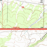 United States Geological Survey Pine Canyon, NM (1995, 24000-Scale) digital map