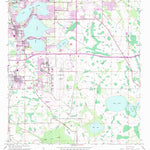 United States Geological Survey Pine Castle, FL (1953, 24000-Scale) digital map