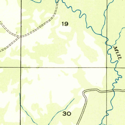 United States Geological Survey Pine Chapel, LA (1947, 31680-Scale) digital map