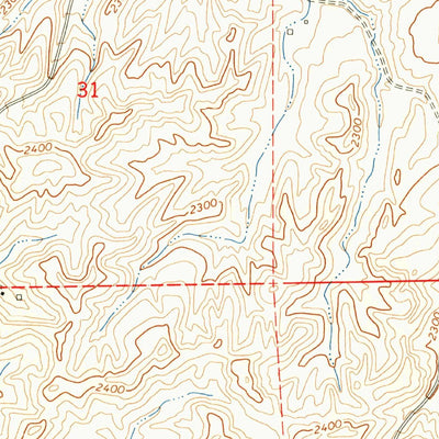 United States Geological Survey Pine City, WA (1964, 24000-Scale) digital map