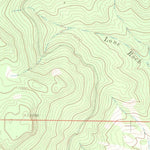 United States Geological Survey Pine Cone Knob, CO (1967, 24000-Scale) digital map