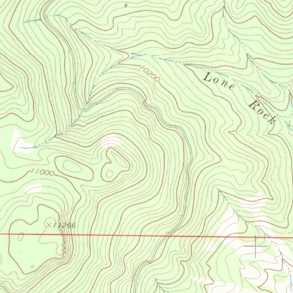 Pine Cone Knob, CO (1967, 24000-Scale) Map by United States Geological ...