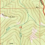 United States Geological Survey Pine Creek Mountain, OR (1998, 24000-Scale) digital map
