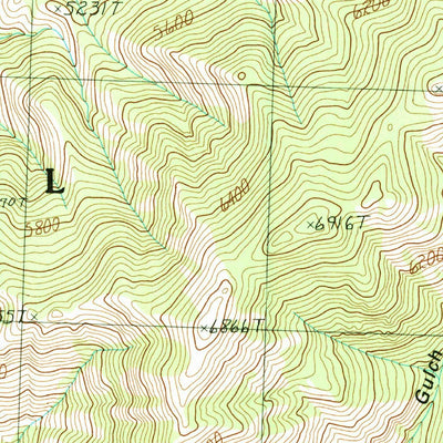 United States Geological Survey Pine Creek Rapids, ID (1991, 24000-Scale) digital map