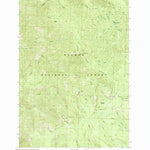 United States Geological Survey Pine Creek Ridge, ID (1991, 24000-Scale) digital map
