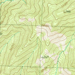 United States Geological Survey Pine Creek Ridge, ID (1991, 24000-Scale) digital map
