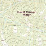 United States Geological Survey Pine Creek Ridge, ID (2020, 24000-Scale) digital map
