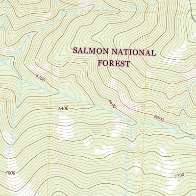 United States Geological Survey Pine Creek Ridge, ID (2020, 24000-Scale) digital map