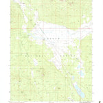 United States Geological Survey Pine Creek Valley, CA (1983, 24000-Scale) digital map
