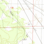 United States Geological Survey Pine Creek Valley, CA (1983, 24000-Scale) digital map