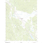 United States Geological Survey Pine Creek Valley, CA (2018, 24000-Scale) digital map