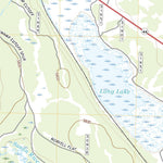 United States Geological Survey Pine Creek Valley, CA (2018, 24000-Scale) digital map