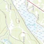 United States Geological Survey Pine Creek Valley, CA (2021, 24000-Scale) digital map