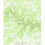 United States Geological Survey Pine Crest, MO (1968, 24000-Scale) digital map