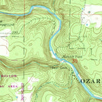 United States Geological Survey Pine Crest, MO (1968, 24000-Scale) digital map