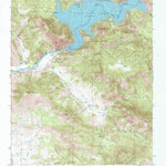 United States Geological Survey Pine Flat Dam, CA (1965, 24000-Scale) digital map