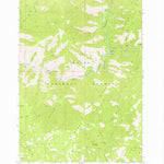 United States Geological Survey Pine Flat, ID (1972, 24000-Scale) digital map