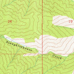 United States Geological Survey Pine Flat, ID (1972, 24000-Scale) digital map