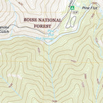 United States Geological Survey Pine Flat, ID (2020, 24000-Scale) digital map