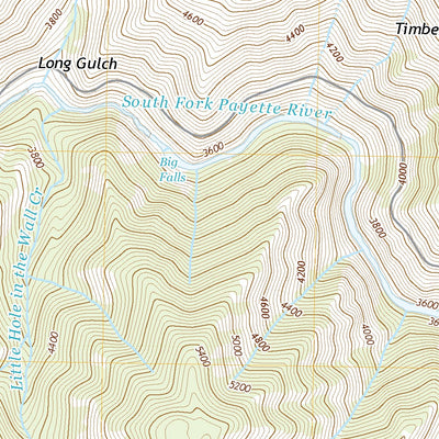 United States Geological Survey Pine Flat, ID (2020, 24000-Scale) digital map