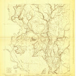 United States Geological Survey Pine Forest, TX (1926, 24000-Scale) digital map