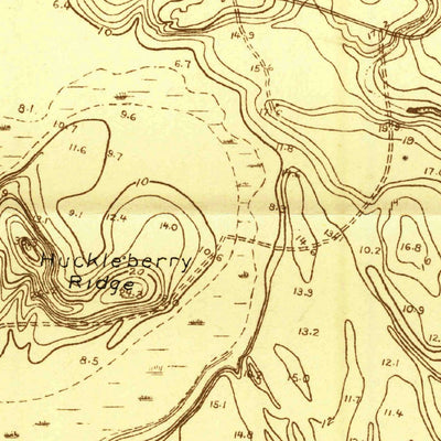 United States Geological Survey Pine Forest, TX (1926, 24000-Scale) digital map