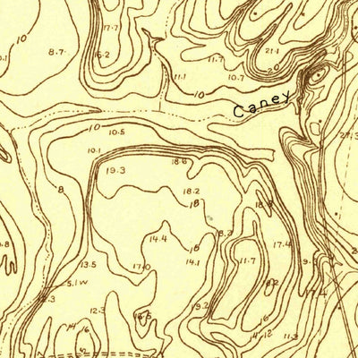 United States Geological Survey Pine Forest, TX (1926, 24000-Scale) digital map