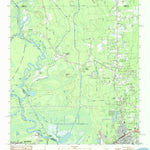 United States Geological Survey Pine Forest, TX (1993, 24000-Scale) digital map