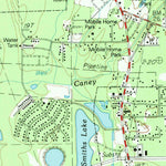 United States Geological Survey Pine Forest, TX (1993, 24000-Scale) digital map