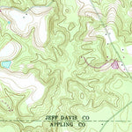 United States Geological Survey Pine Grove, GA (1970, 24000-Scale) digital map