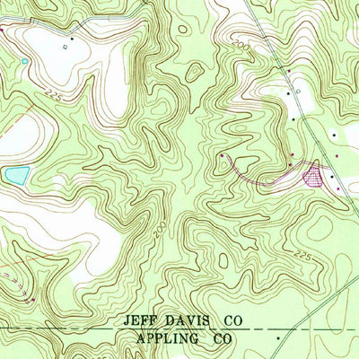 United States Geological Survey Pine Grove, GA (1970, 24000-Scale) digital map