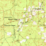 United States Geological Survey Pine Grove, LA (1958, 62500-Scale) digital map