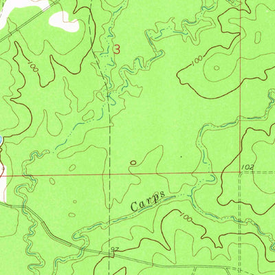 United States Geological Survey Pine Grove, LA (1967, 24000-Scale) digital map