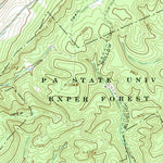 United States Geological Survey Pine Grove Mills, PA (1963, 24000-Scale) digital map