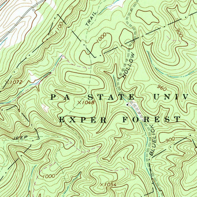 United States Geological Survey Pine Grove Mills, PA (1963, 24000-Scale) digital map