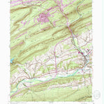 United States Geological Survey Pine Grove, PA (1954, 24000-Scale) digital map