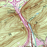 United States Geological Survey Pine Grove, PA (1954, 24000-Scale) digital map