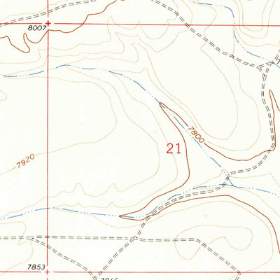 United States Geological Survey Pine Grove Ranch, WY (1961, 24000-Scale) digital map
